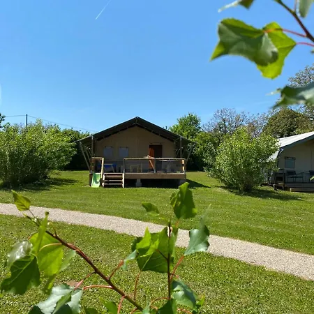 キャンプ場 Safarilodge Standard 4 Pers Jayac
